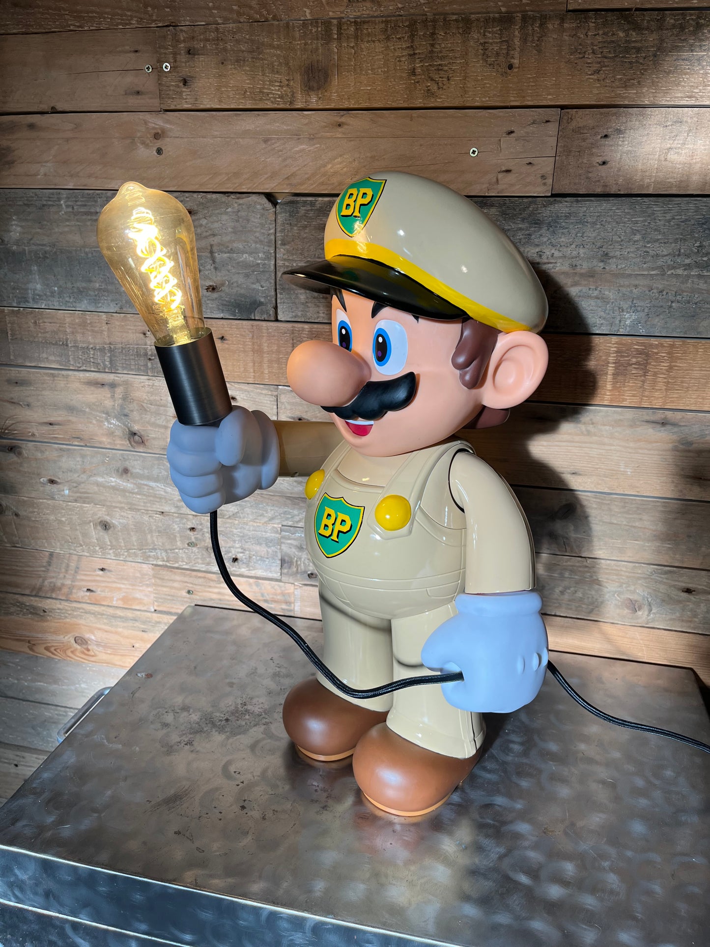 Lampe Mario pompiste BP