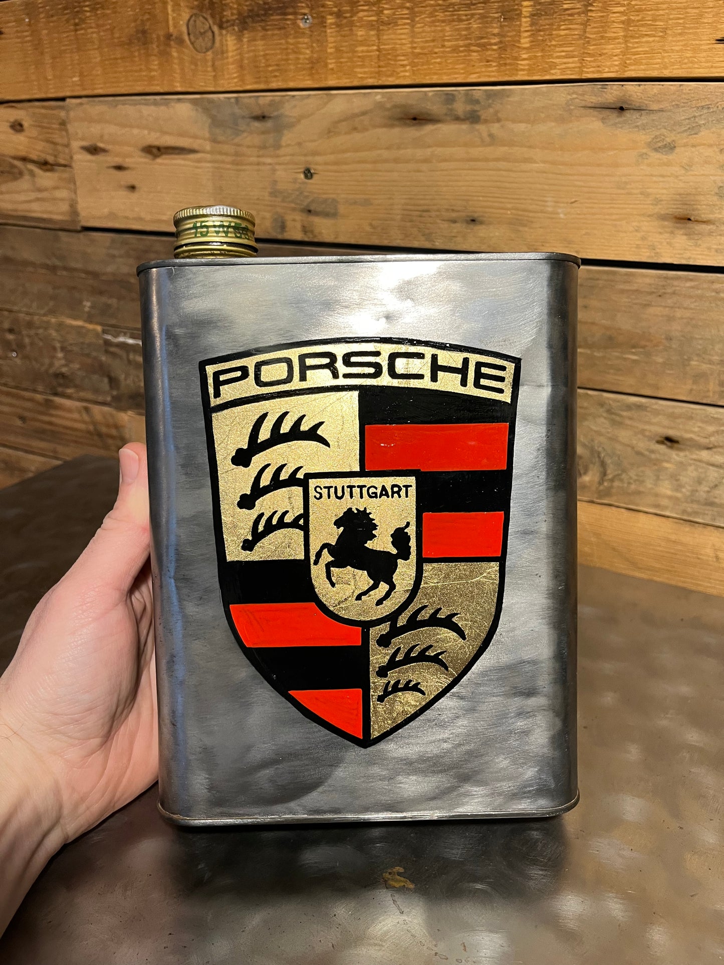bidon d'huile PORSCHE