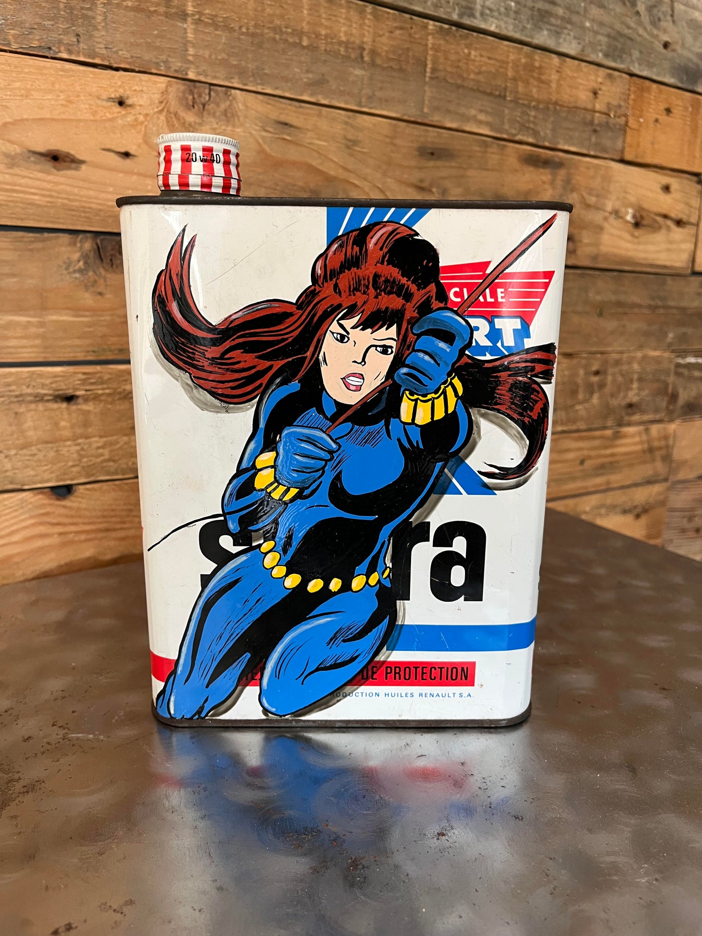 Bidon d'huile Black Widow