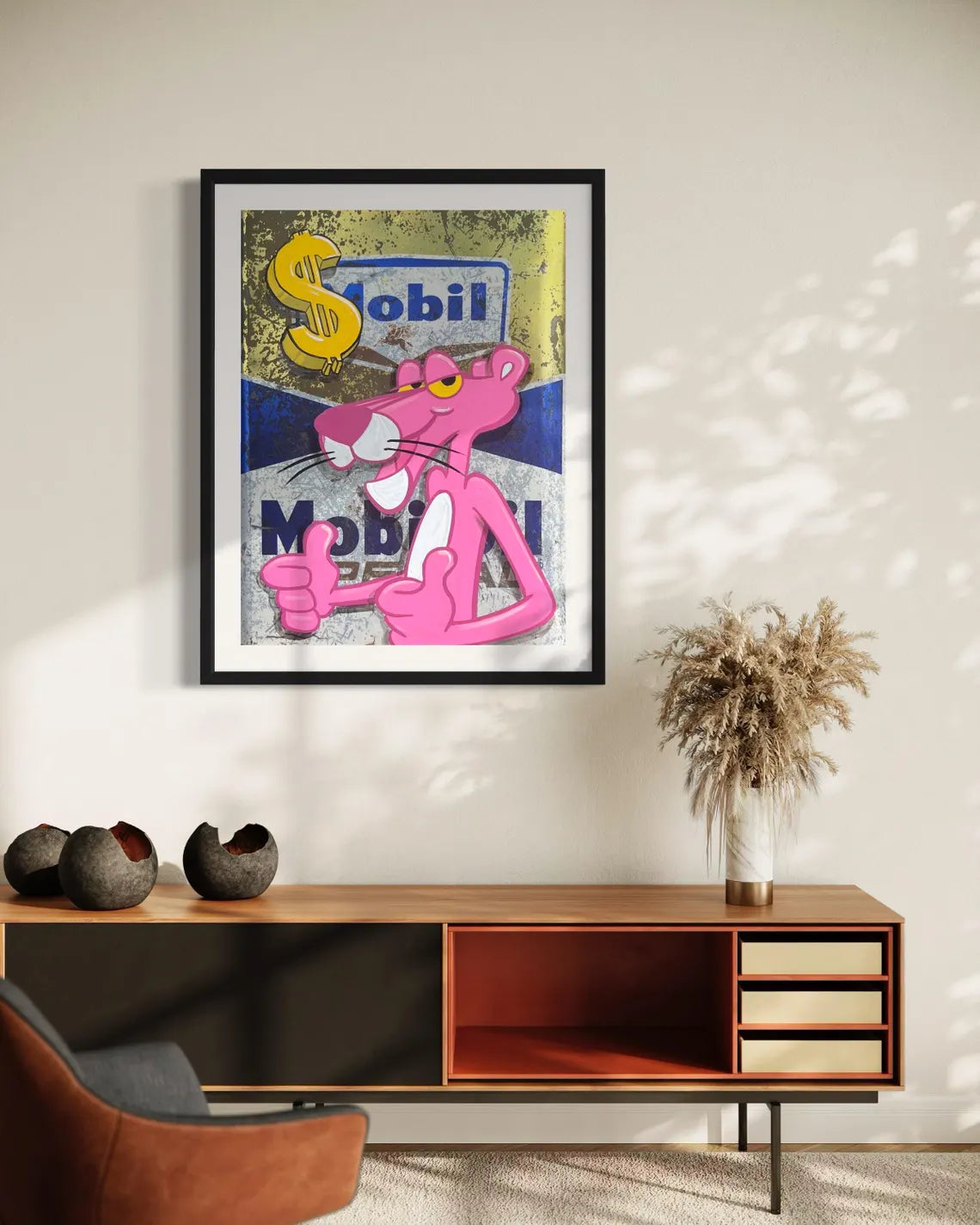 Tirage Pink Panther Mobiloil