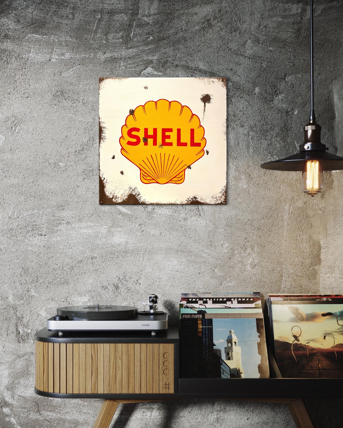 plaque décorative SHELL