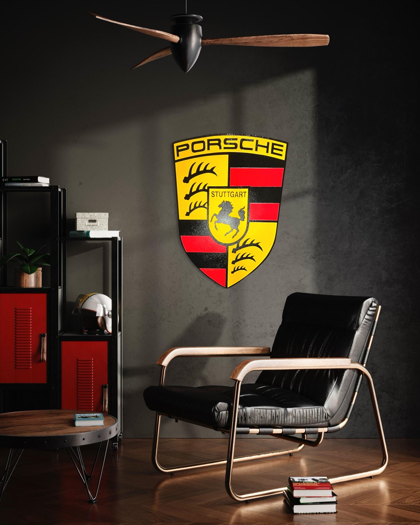 plaque Porsche