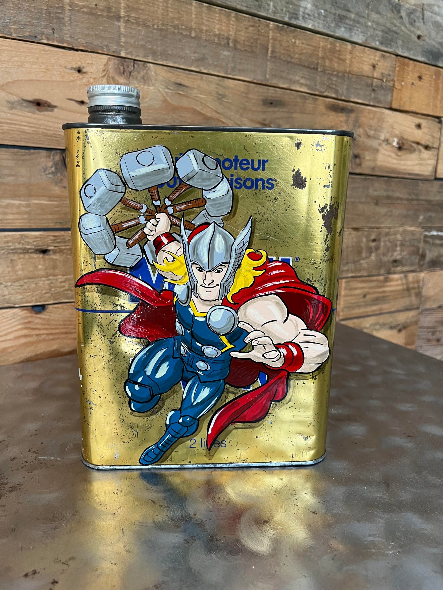 Bidon d'huile Thor