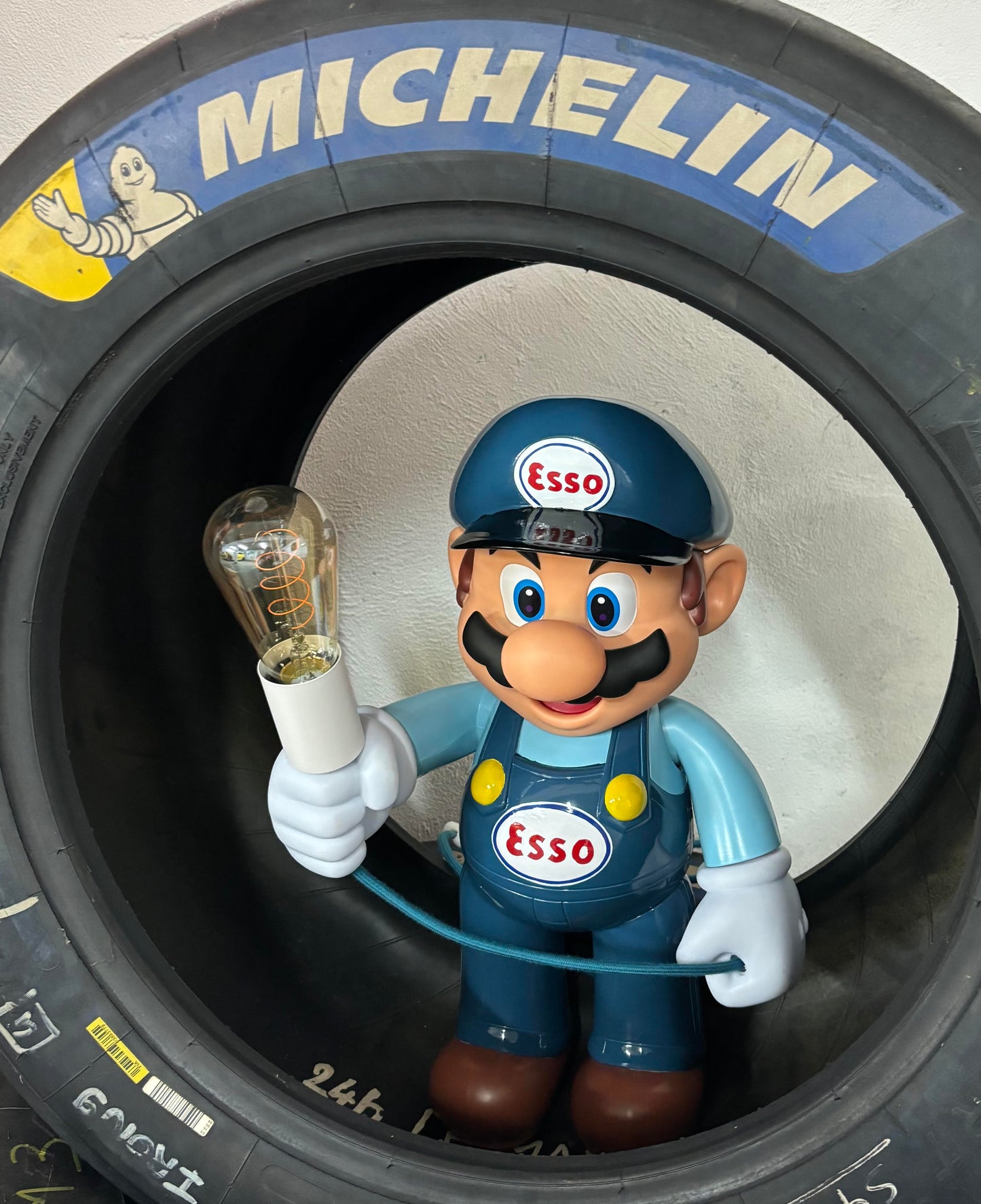 Lampe Mario pompiste Esso