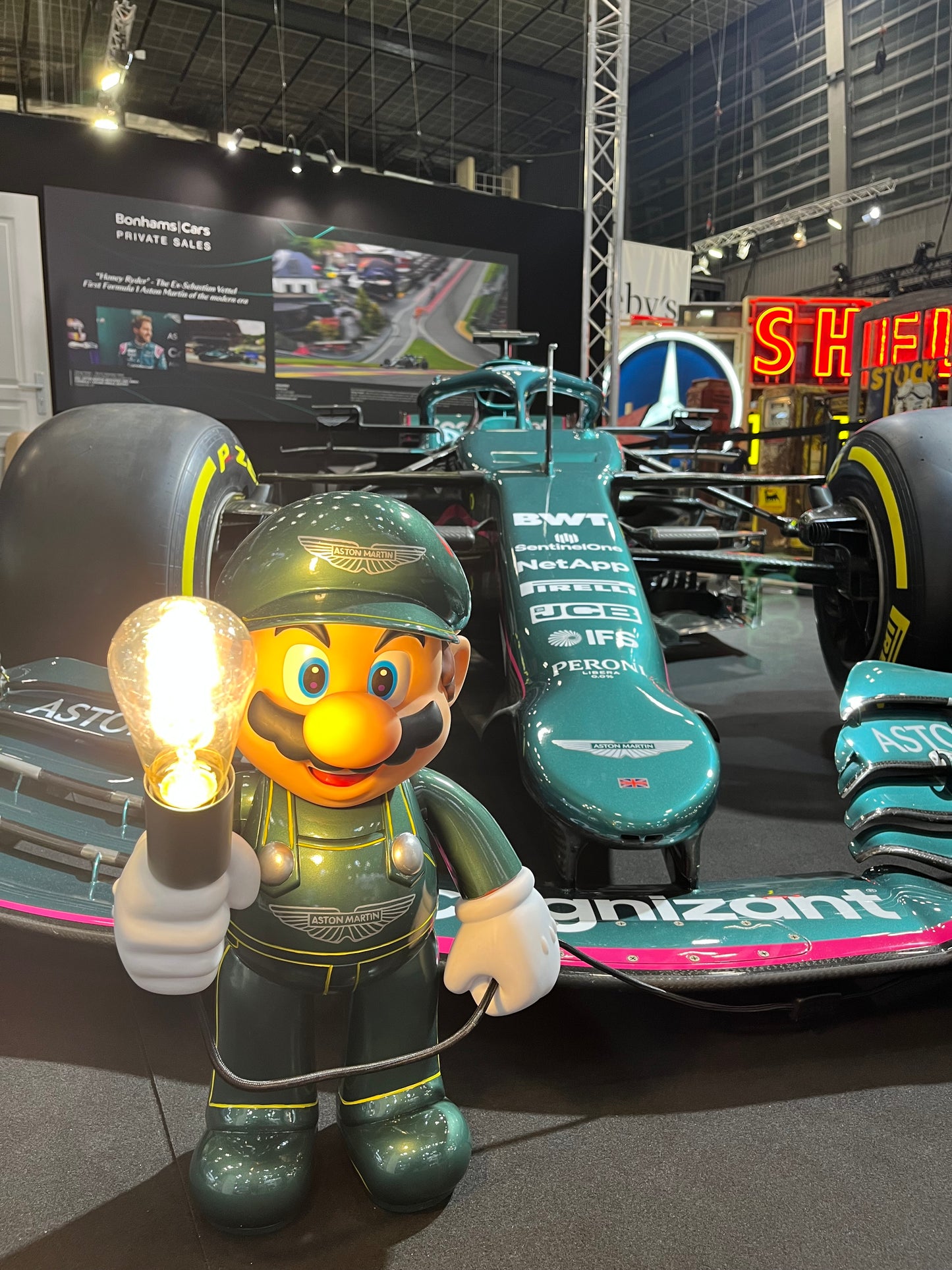 Lampe Mario Aston Martin