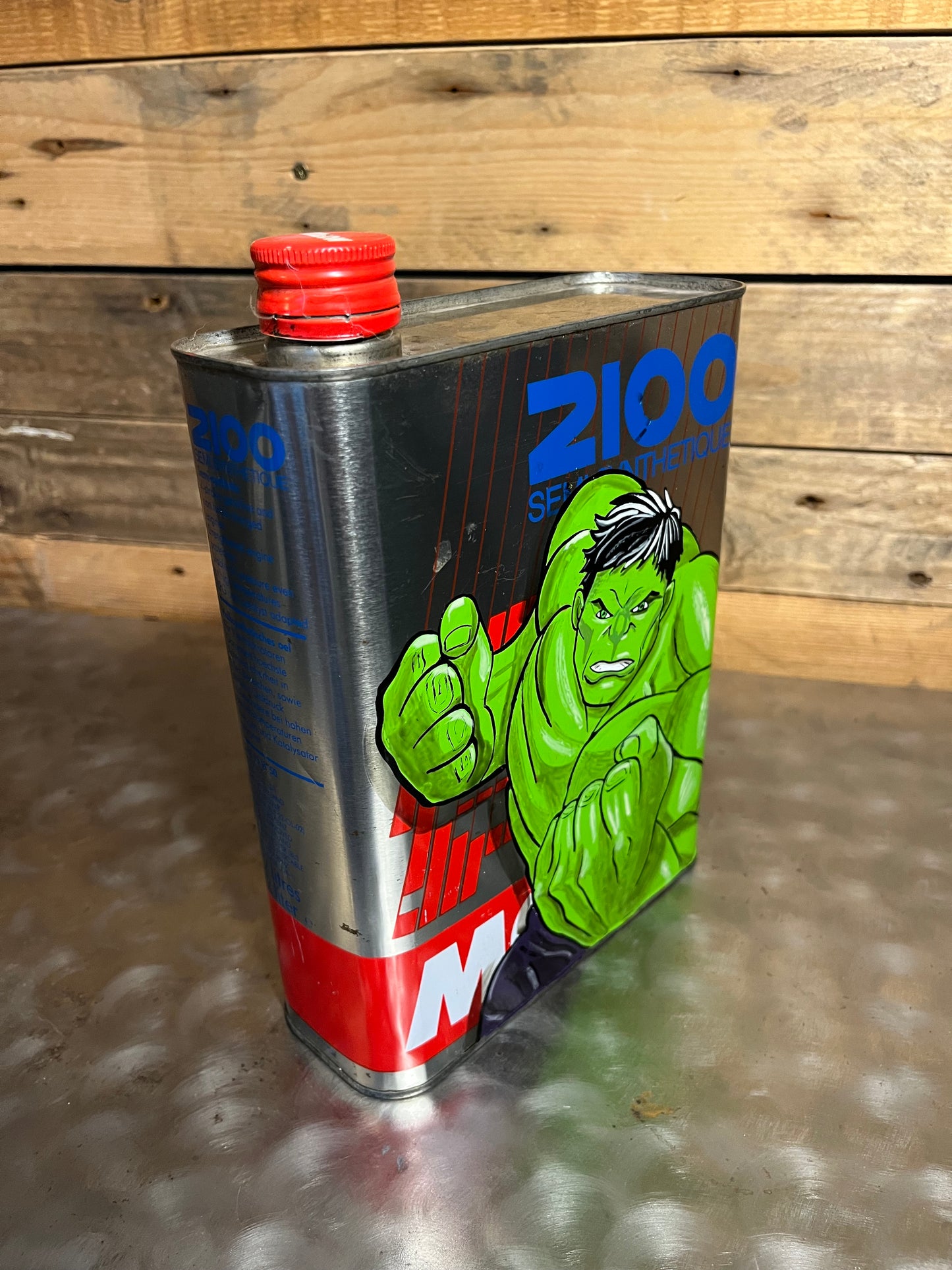 bidon d'huile HULK