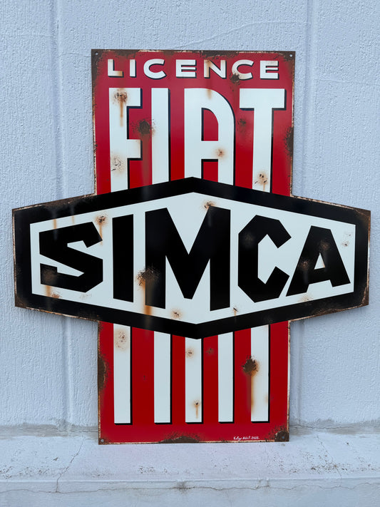 Tole Peinte FIAT SIMCA