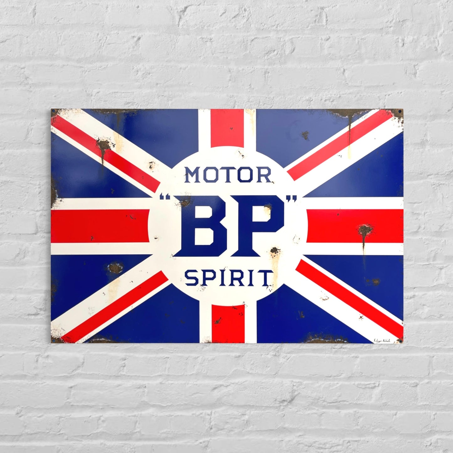 plaque BP Motor spirit