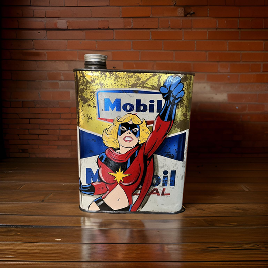 Bidon d'huile Captaine Marvel