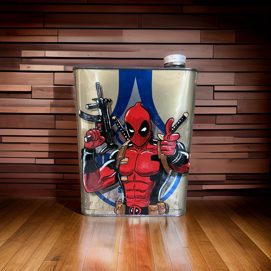 bidon d'huile Deadpool