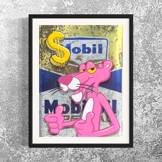 Tirage Pink Panther Mobiloil