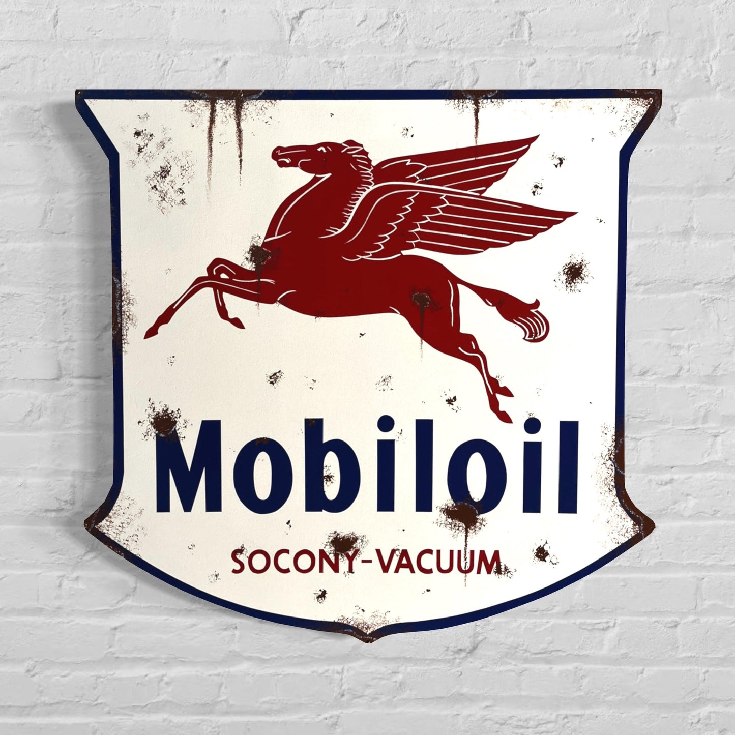 plaque Mobiloil