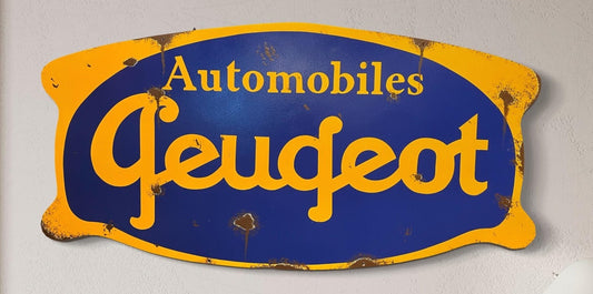 plaque Peugeot