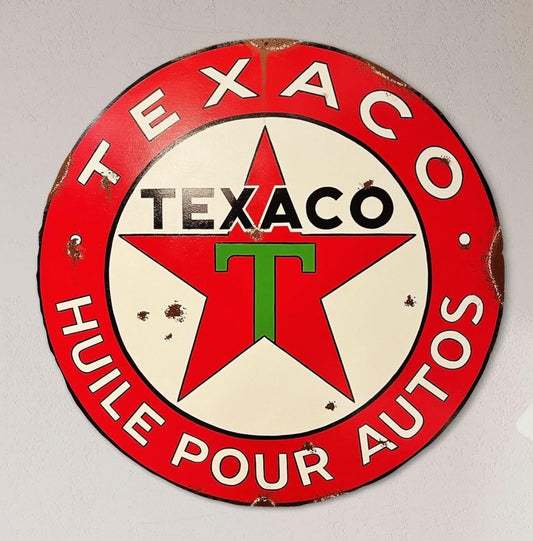 Plaque Texaco