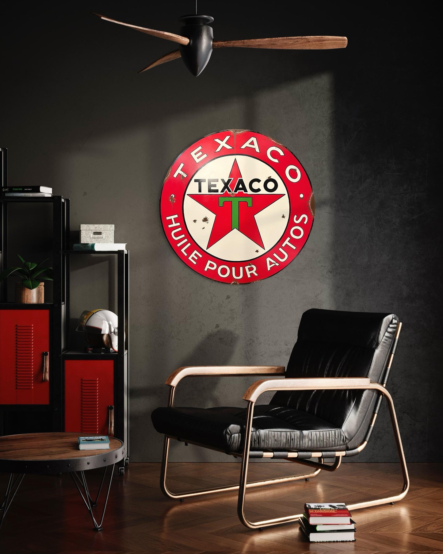 Plaque Texaco