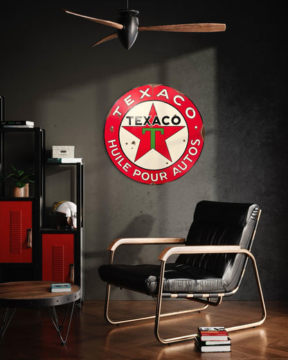Plaque Texaco