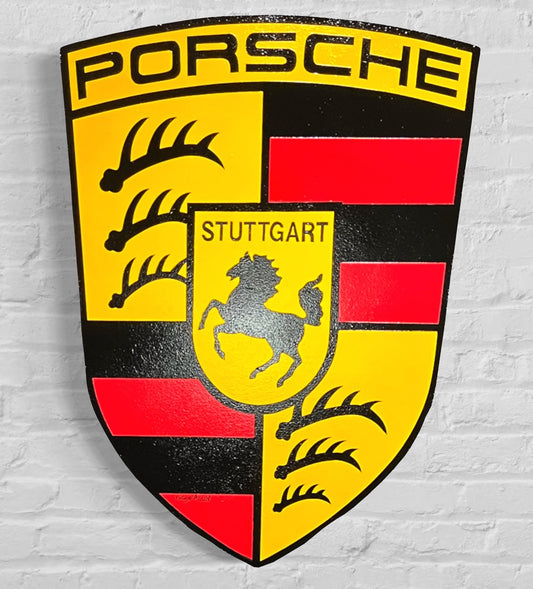plaque Porsche